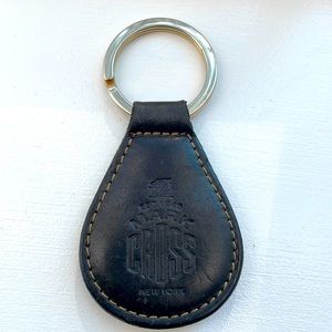 Vintage Mark Cross leather  key chain
